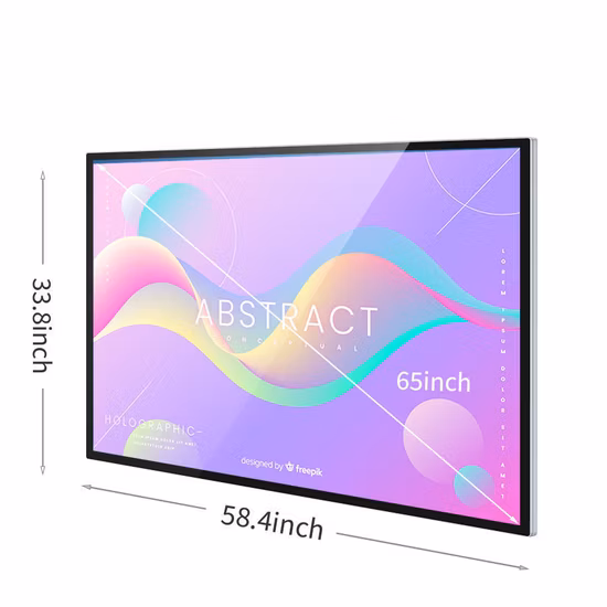 OEM Wholesal 65 Zoll interaktiver All-in-One-Touchscreen-Monitor